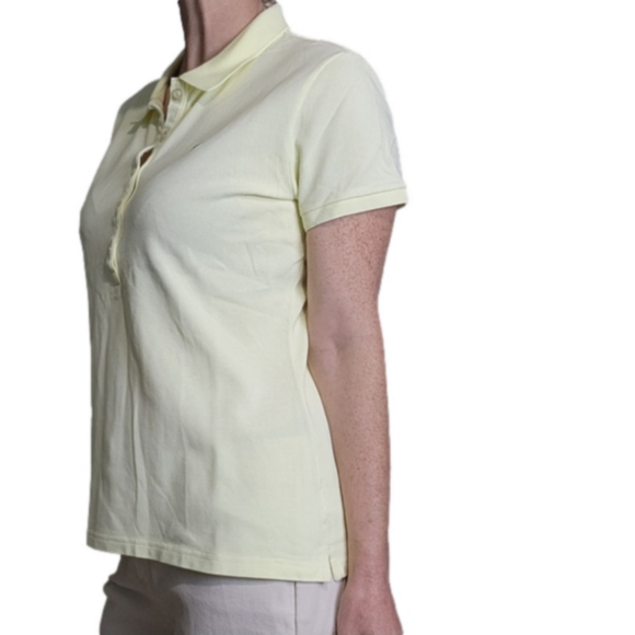 Polo shirt Cotton blend Soft yellow color Size L LACOSTE - Picture 3 of 12